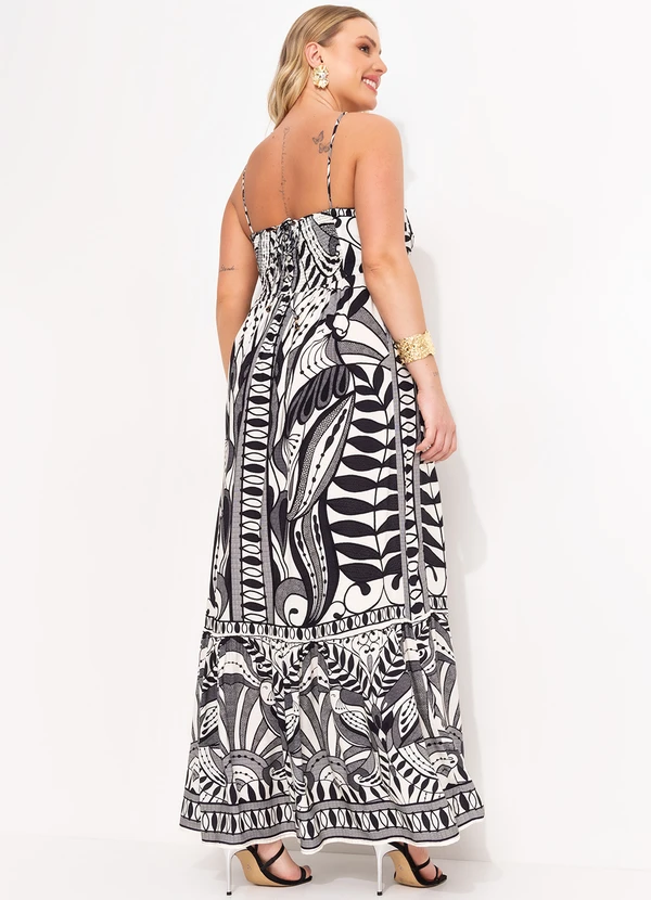 Farm - Vestido Frente Unica Rendeira Preto 4