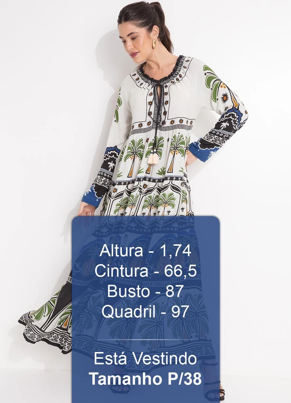 Farm - Vestido Jardim Tropical Bege 5