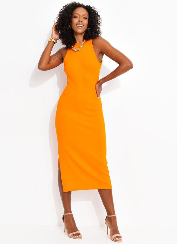 Colcci - Vestido Laranja