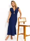 Colcci - Vestido Linho Azul - variação: Azul