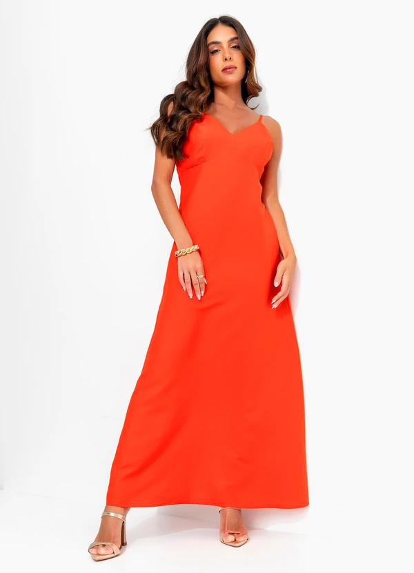 Colcci - Vestido Linho Vermelho 3