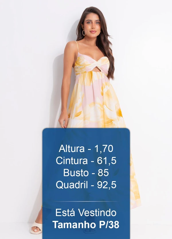 Farm - Vestido Longo Alça Festa de Papoula Rosa 3