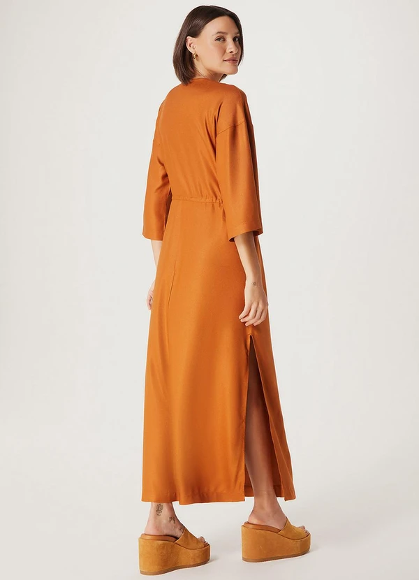 Hering - Vestido Longo Amarelo 3