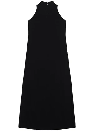 Enfim - Vestido Longo Amplo Preto - ENFIM