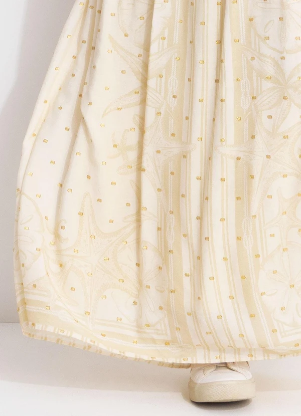 Farm - Vestido Longo Aventureiro Bege 8