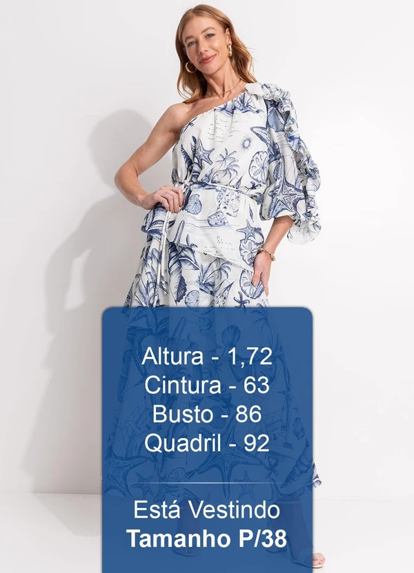 Farm - Vestido Longo Babados Mar de Ondas Bege 6