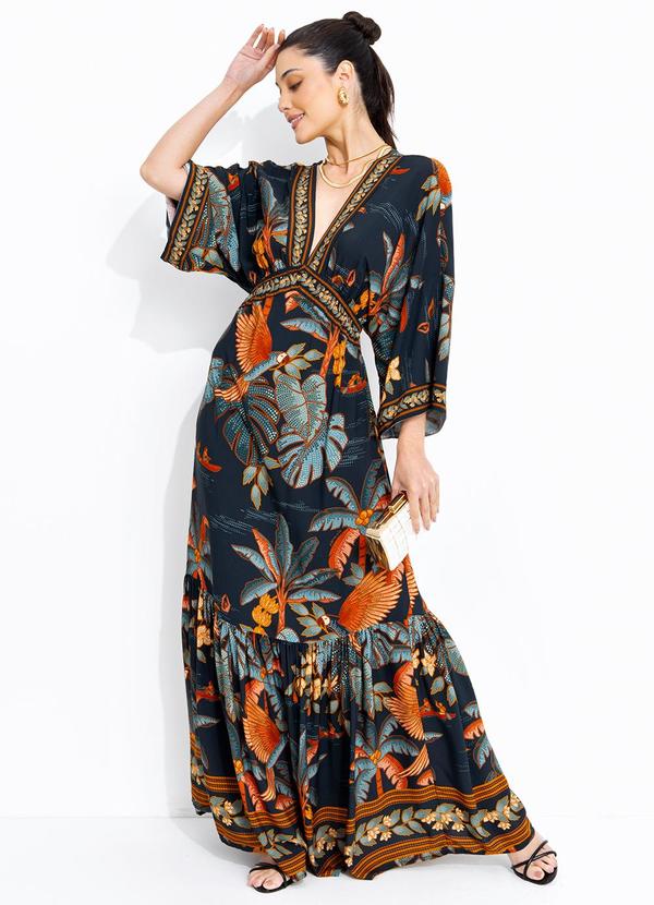 Farm - Vestido Longo Banho de Rio