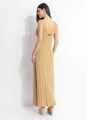 Colcci - Vestido Longo Bege - COLCCI