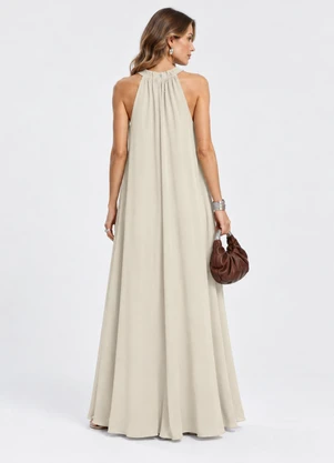 Endless - Vestido Longo Bege - ENDLESS