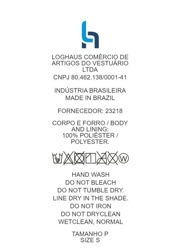 Outlet - Vestido Longo Borboletas Transpassado com Faixa 6