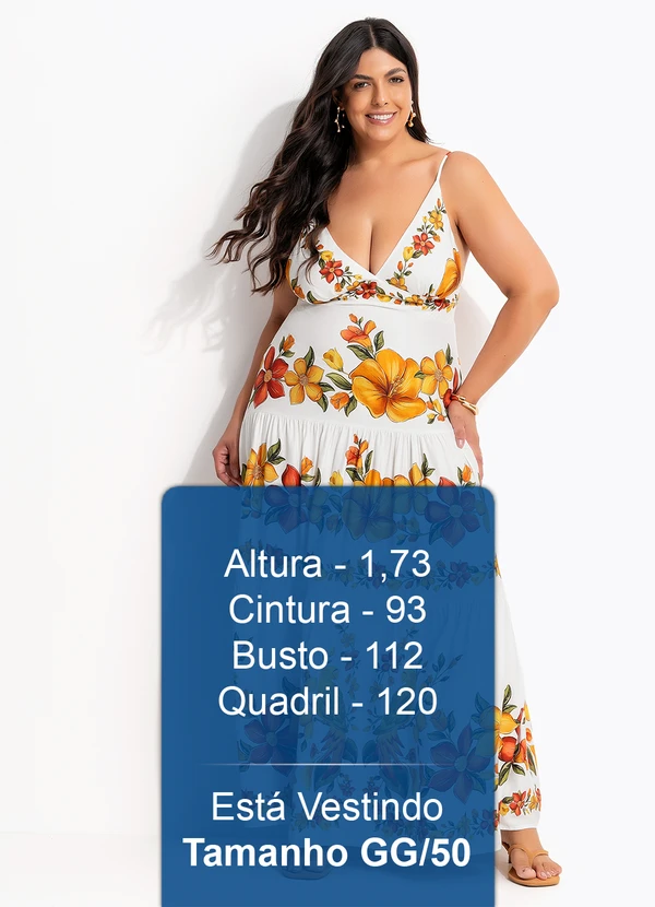 Farm - Vestido Longo Bosque Chic Off White 12