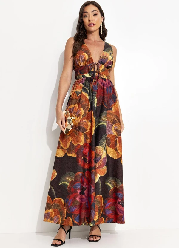 Tecido Vestido De Chita Plus Size Vestido Em Viscose Com Elastano