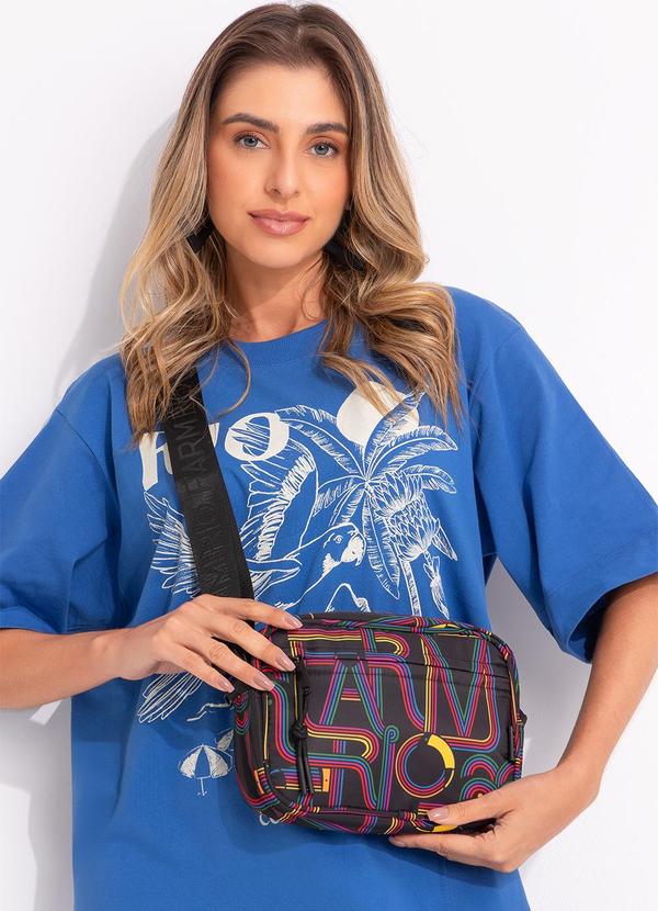 Farm - Vestido Longo Cropped Azul 7