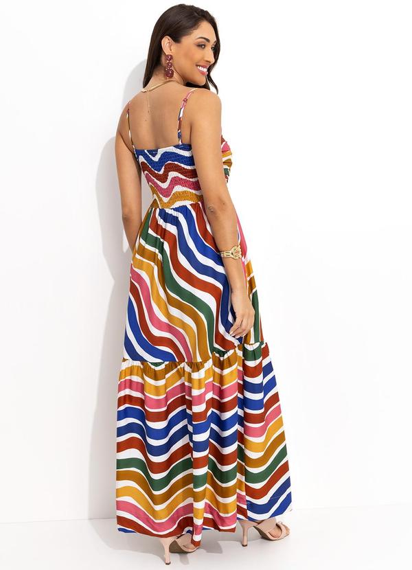 Farm - Vestido Longo Danca de Listra Off White 3