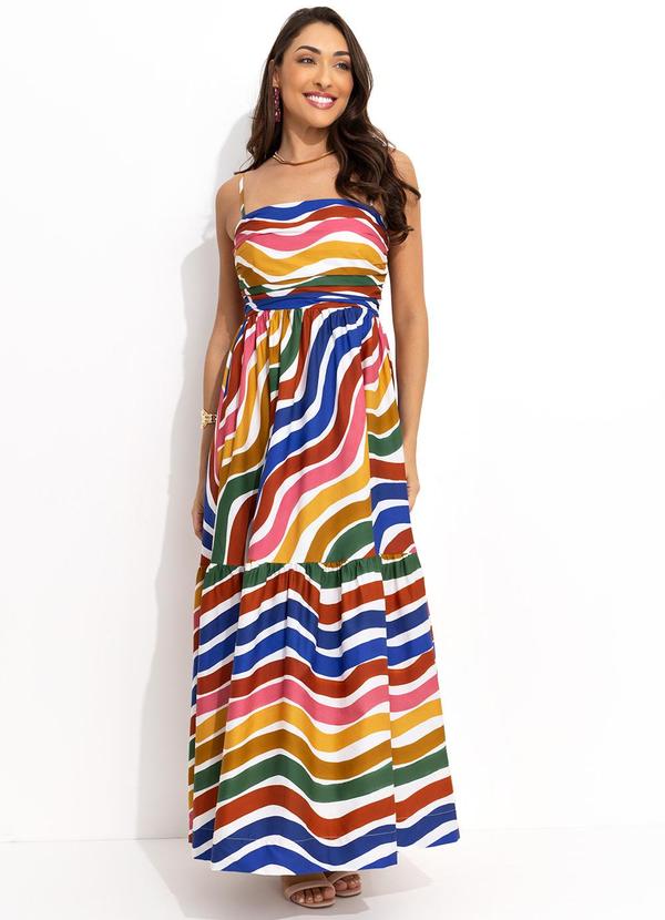 Farm - Vestido Longo Danca de Listra Off White 4