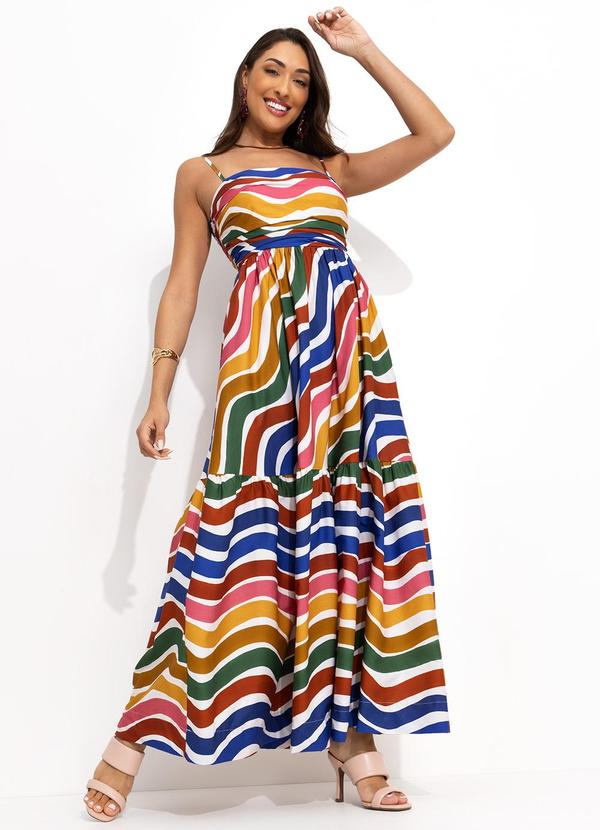 Farm - Vestido Longo Danca de Listra Off White 6