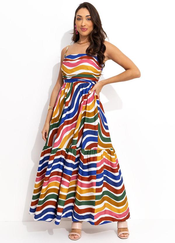 Farm - Vestido Longo Danca de Listra Off White 7