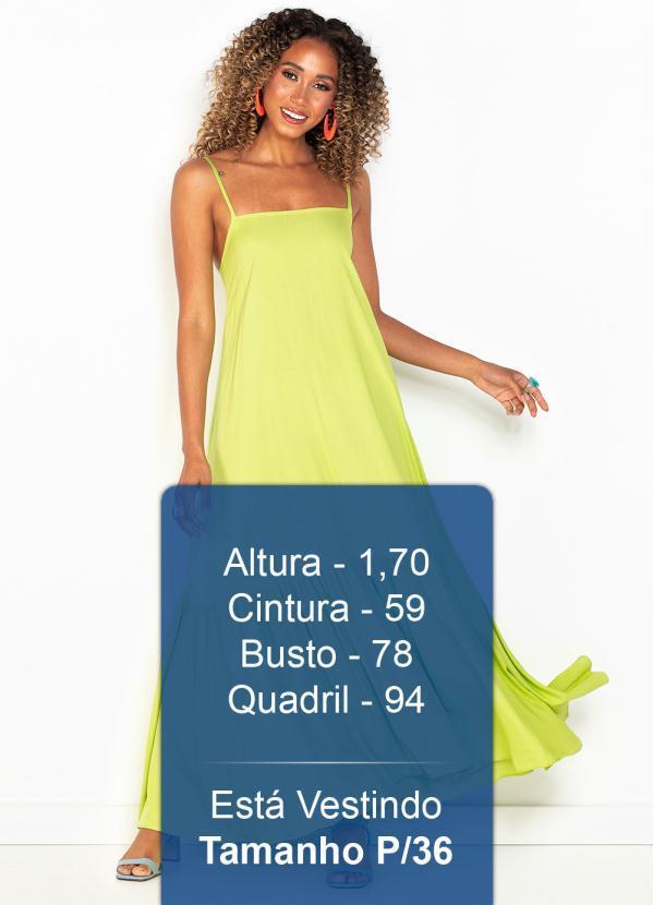 Colcci - Vestido Longo de Viscose Verde 5