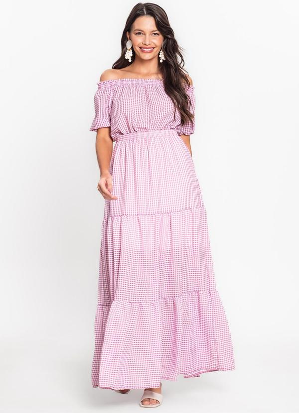 Endless - Vestido Longo em Air Flow Roxo