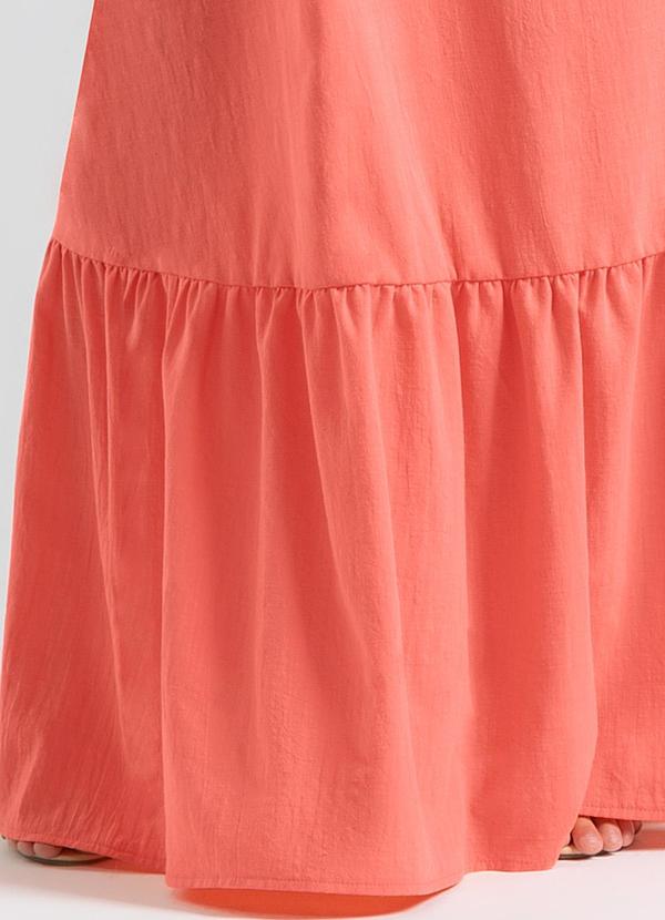 Cativa - Vestido Longo em Cotton Rosa 4