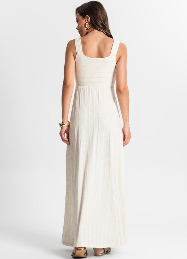 Endless - Vestido Longo em Vicolinho Bege 2