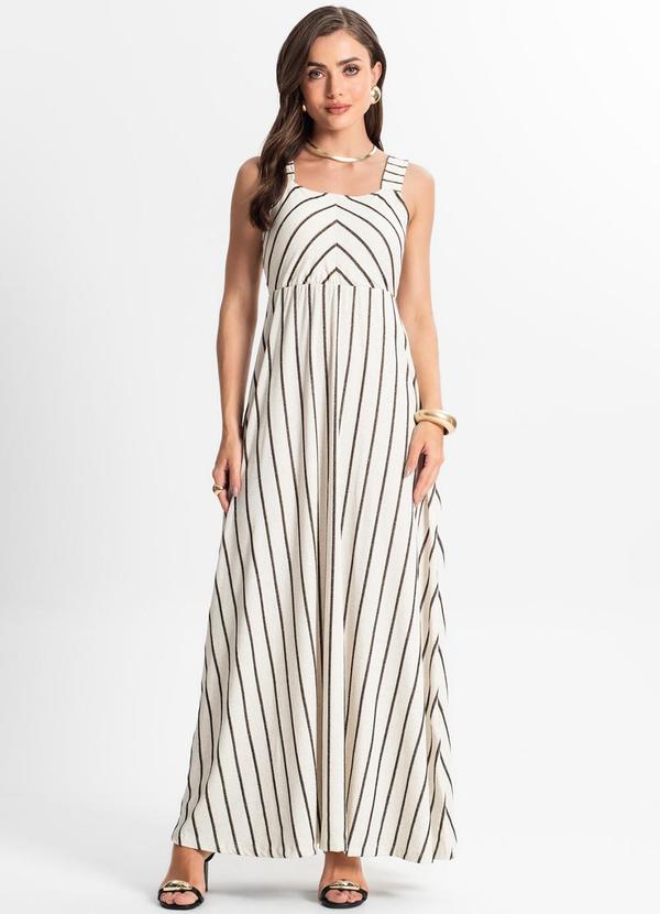 Endless - Vestido Longo em Vicolinho Preto