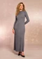 Doce Trama - Vestido Longo Ethnic Blur em Ribana Preto - variação: Cinza