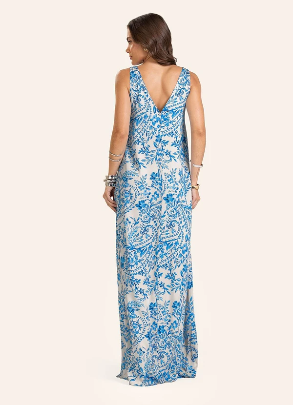 Endless - Vestido Longo Feminino Bege 2