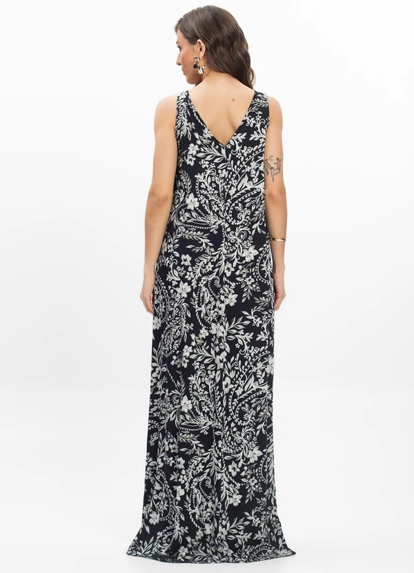 Endless - Vestido Longo Feminino Preto 2