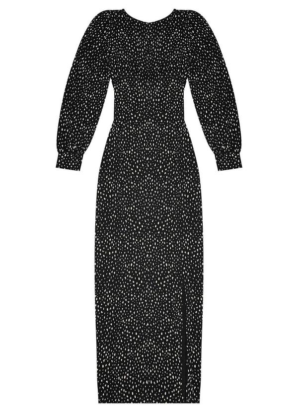 Rovitex - Vestido Longo Feminino Preto 5