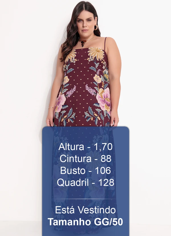 Farm - Vestido Longo Jardim Delicado Roxo 10