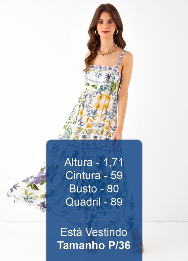 Farm - Vestido Longo Jardim Encantado Off White 5