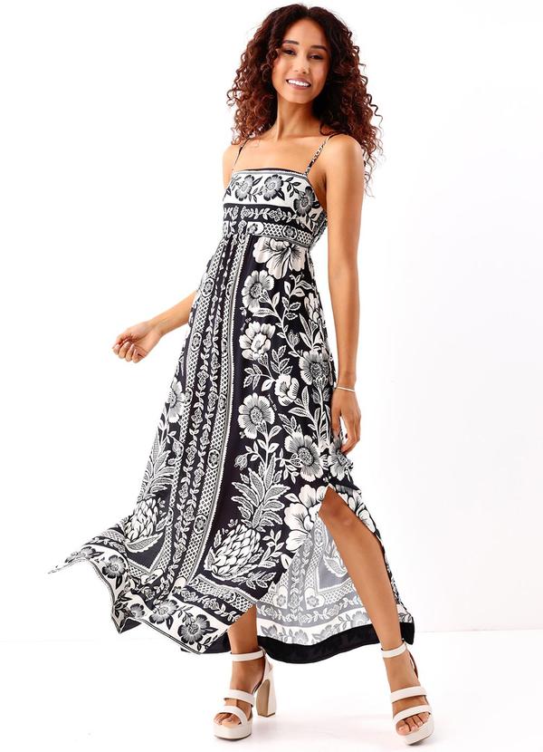 Farm - Vestido Longo Jardim Romance