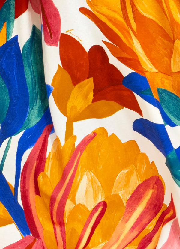 Farm - Vestido Longo Luiza Off White 10