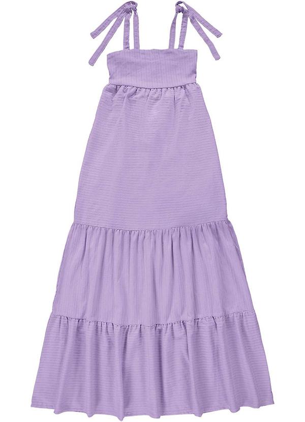 Enfim - Vestido Longo Marias Lilás