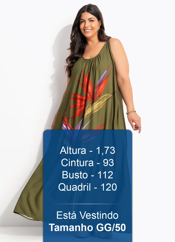 Farm - Vestido Longo Maxi Estrelicia Verde 11