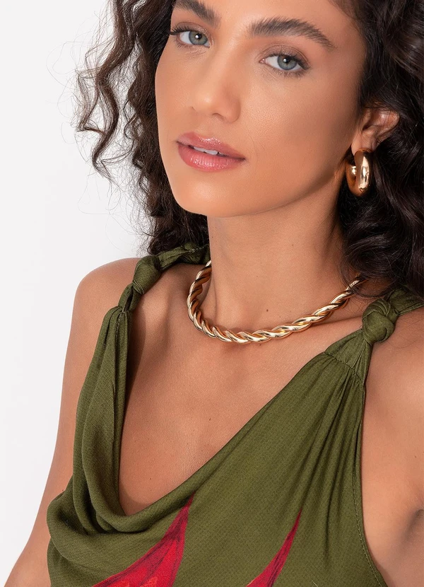 Farm - Vestido Longo Maxi Estrelicia Verde 8