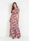Rosalie - Vestido Longo  Floral Rosa - variação: Floral Rosa