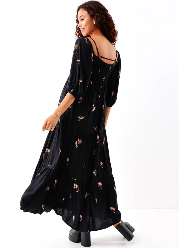 Farm - Vestido Longo na Selva 2