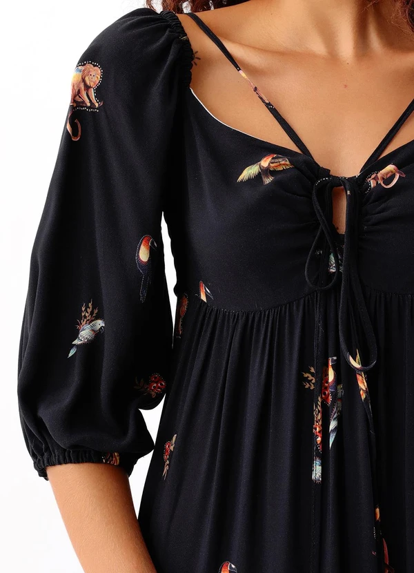 Farm - Vestido Longo na Selva 3