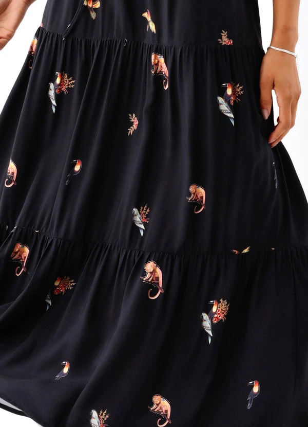 Farm - Vestido Longo na Selva 6