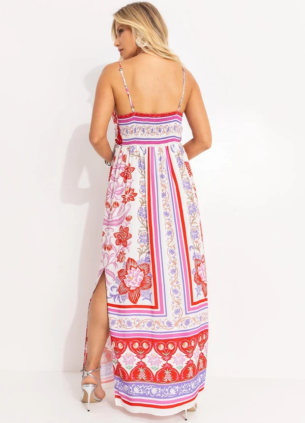 Farm - Vestido Longo nos Lisboa Off White 2