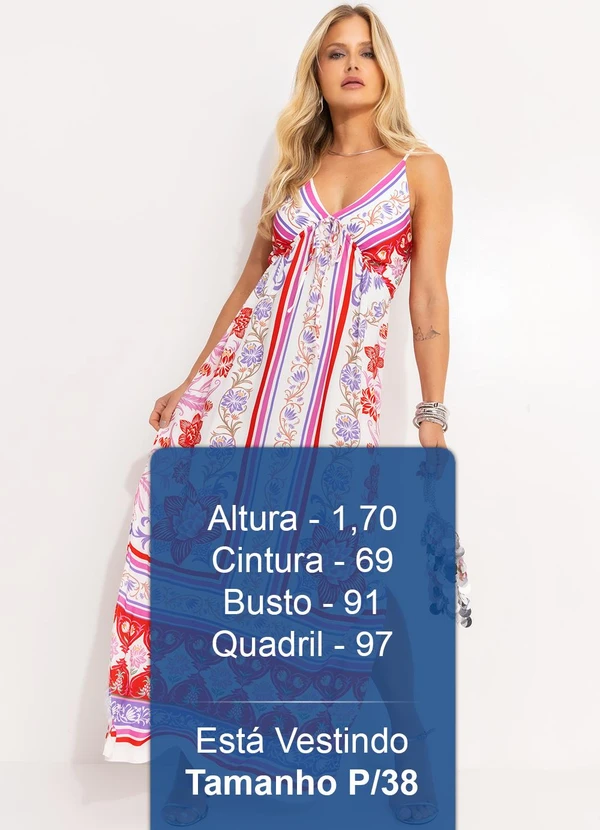 Farm - Vestido Longo nos Lisboa Off White 5