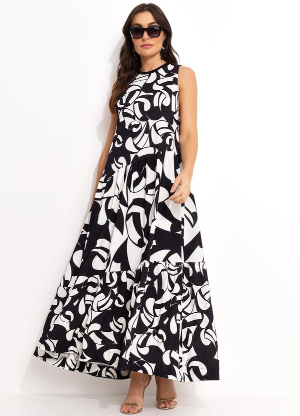 Farm - Vestido Longo Off White