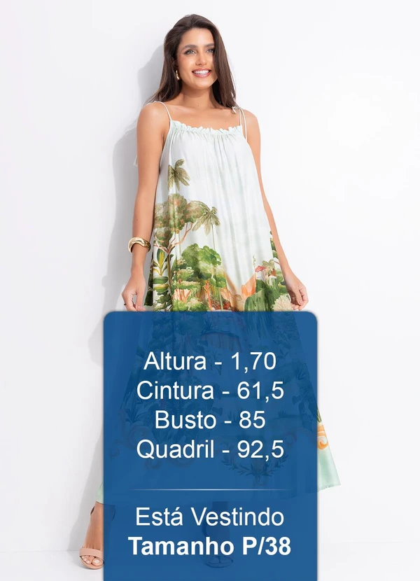 Farm - Vestido Longo Passeio Nó Parque Verde 4