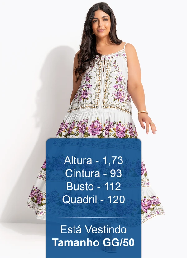 Farm - Vestido Longo Poesia de Flor Off White 9