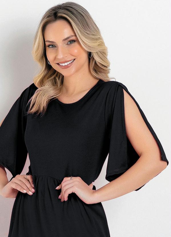 Rosalie - Vestido Longo Preto 3