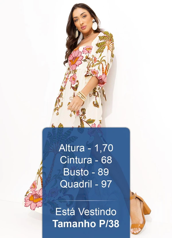 Farm - Vestido Longo Ravenala Off White 6