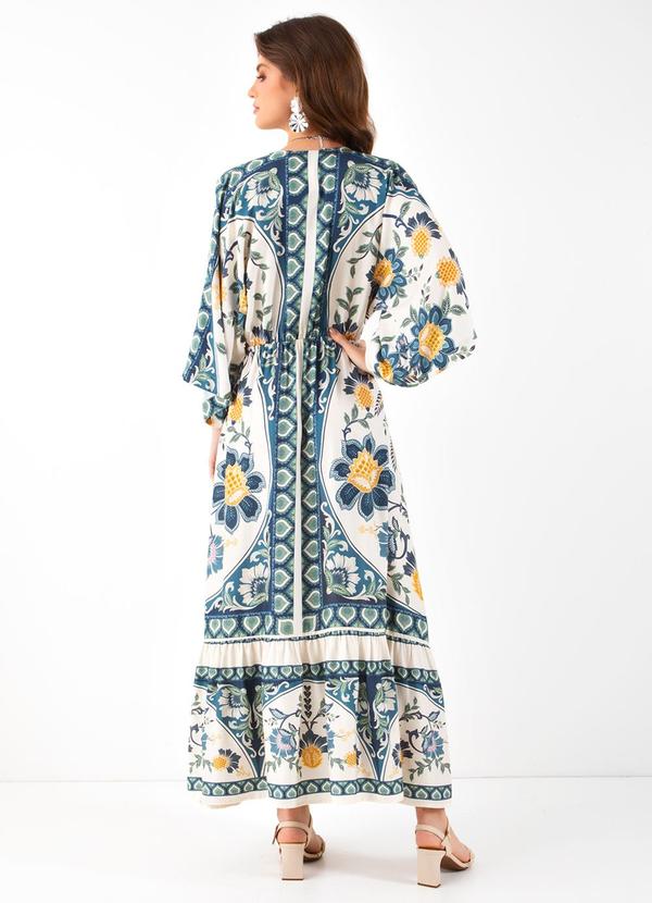 Farm - Vestido Longo Romance de Tucano Azul 2