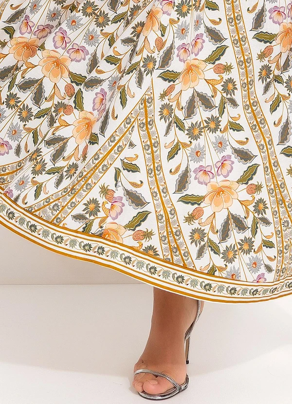 Farm - Vestido Longo sem Manga Marcelle Verde 8